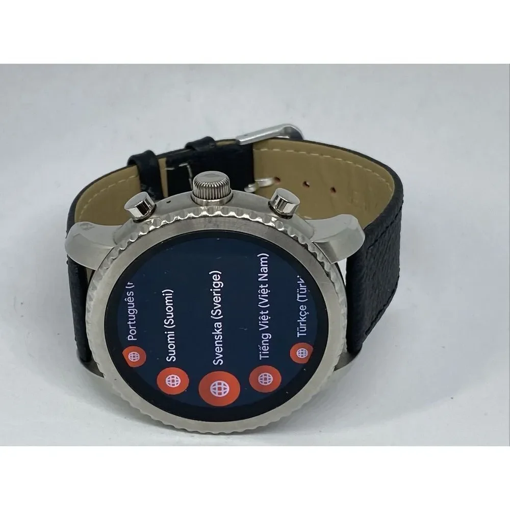 Fossil Gen 3 Authentic Genuine Smart Watch Custom Band FTW4003 CR607